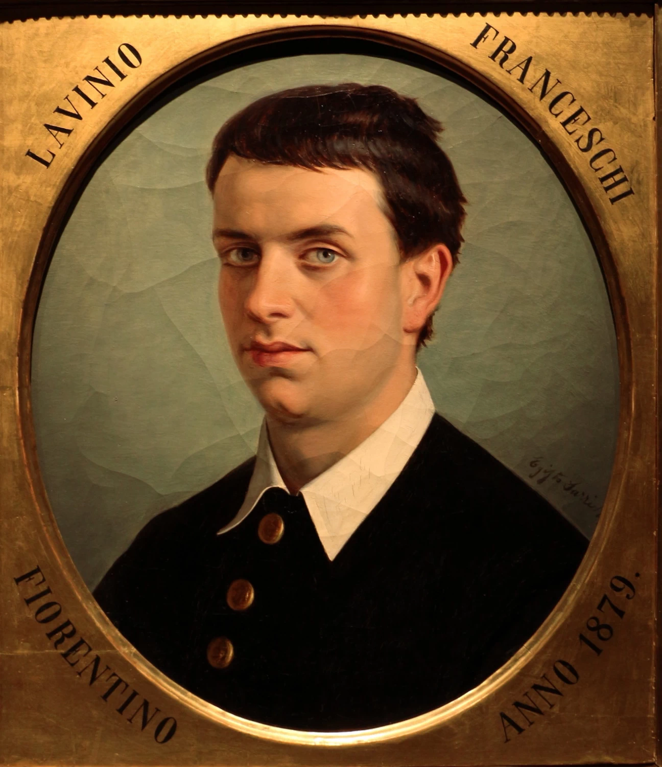 Ritratto di Lavinio Franceschi dal Collegio alla Querce, 1877